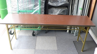 TA-001 会議用テーブル 天板:木目 W1800×D450